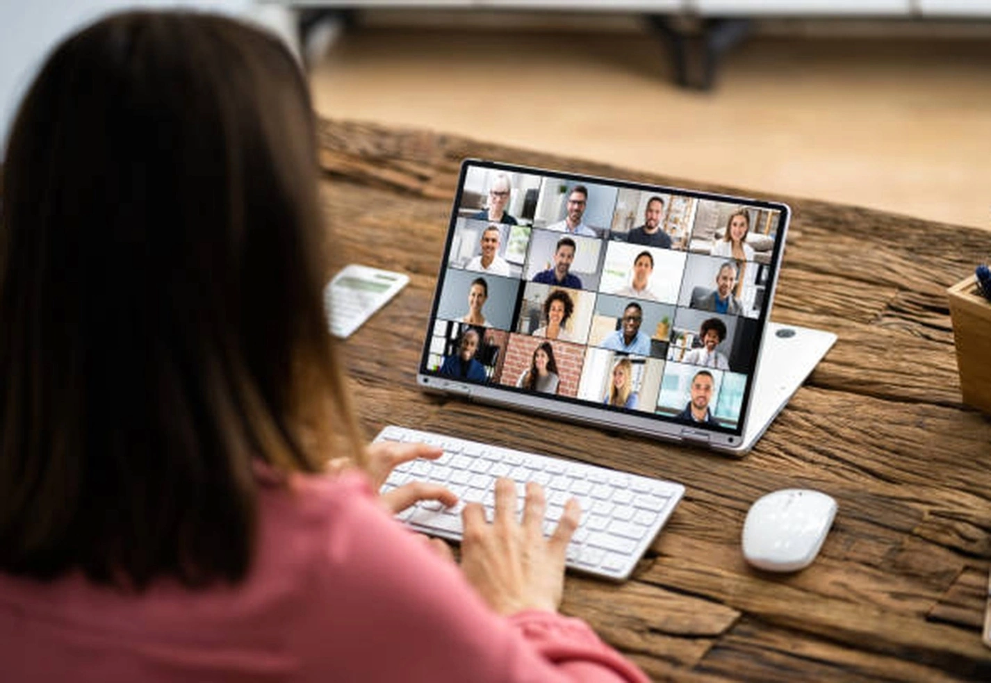 remote productivity training session